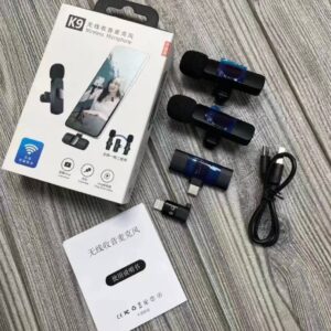 Double Lapel Wireless Microphone