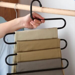 Multi-Tier S-Shaped Space-Saving Hanger