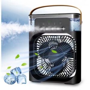 Portable Nebulizer Humidifier Fan, 3- Speed, Quiet Function